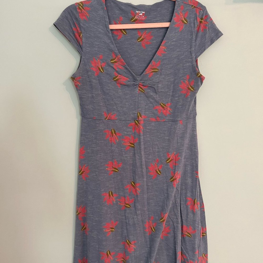 Horny Toad Blue and Pink Floral Dress